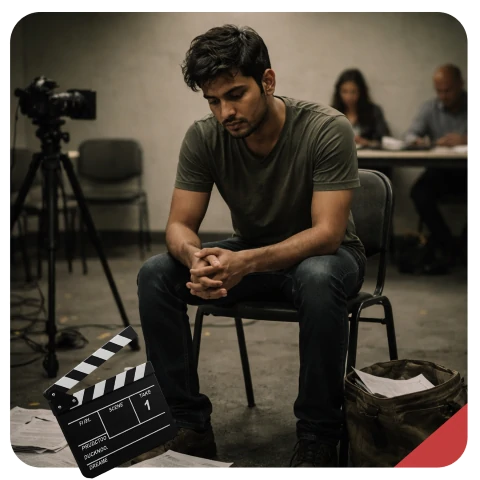 Stressed Actor